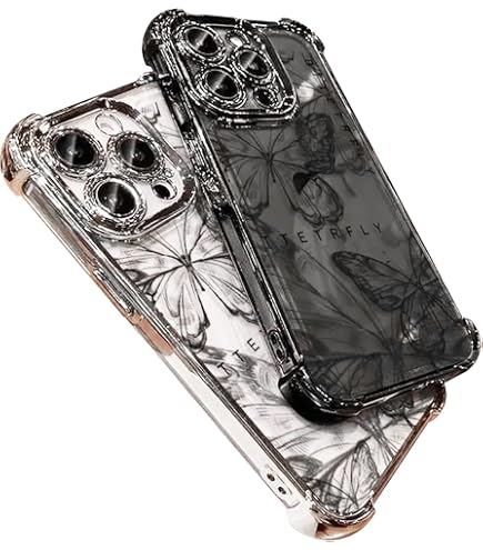 Amazon.co.jp: iPhone 15 対応 3Dバタフライデザイン iPhone用